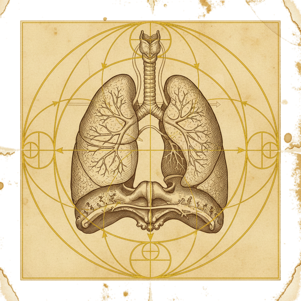 Der Atem — Anatomische Studie